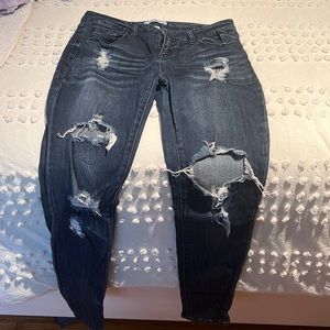 Size 4 distressed jeans